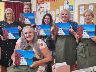 Thank you to everyone that joined our Greek themed Paint & Dine&nbsp;event!